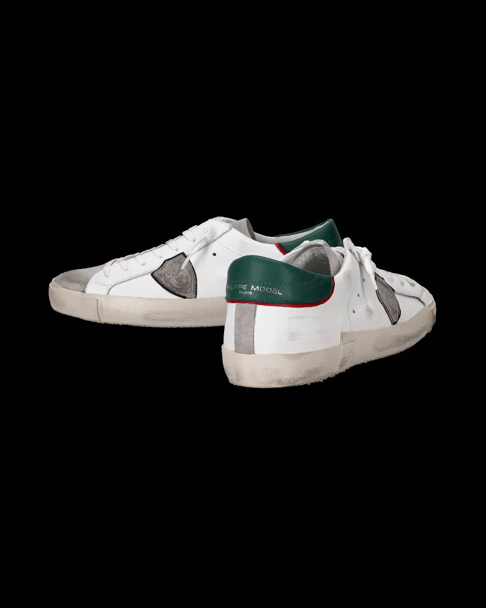 Philippe Model Sneaker basse Paris uomo - bianco e verde militare Vendite stagionali