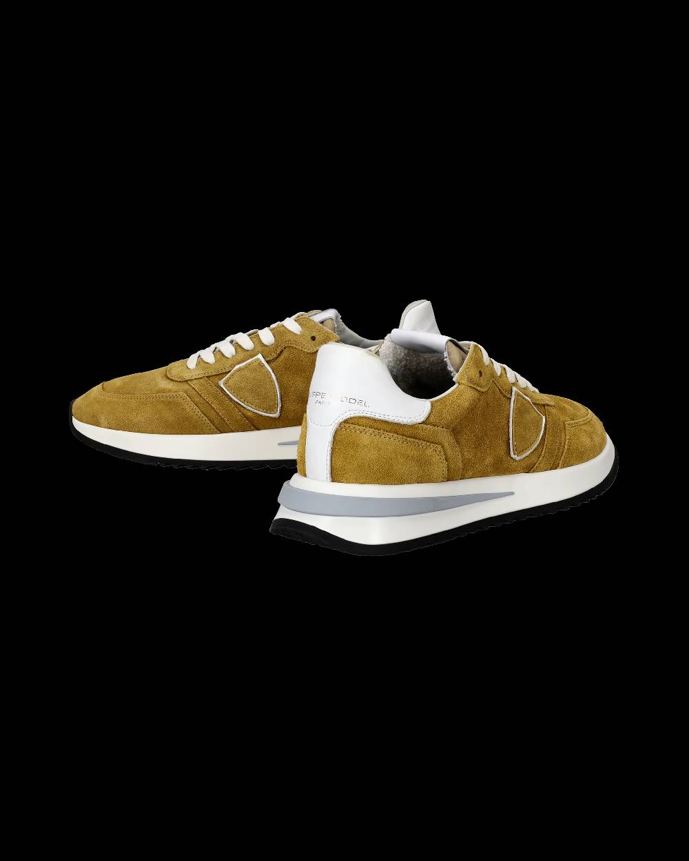 Philippe Model Sneakers Tropez 2.1 da Uomo Senape in Pelle Scamosciata Offerta Anniversario