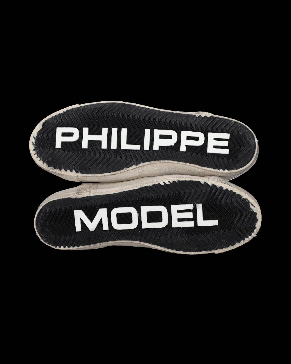 Philippe Model Sneaker basse Paris uomo - bianco e rosa Offerta temporanea