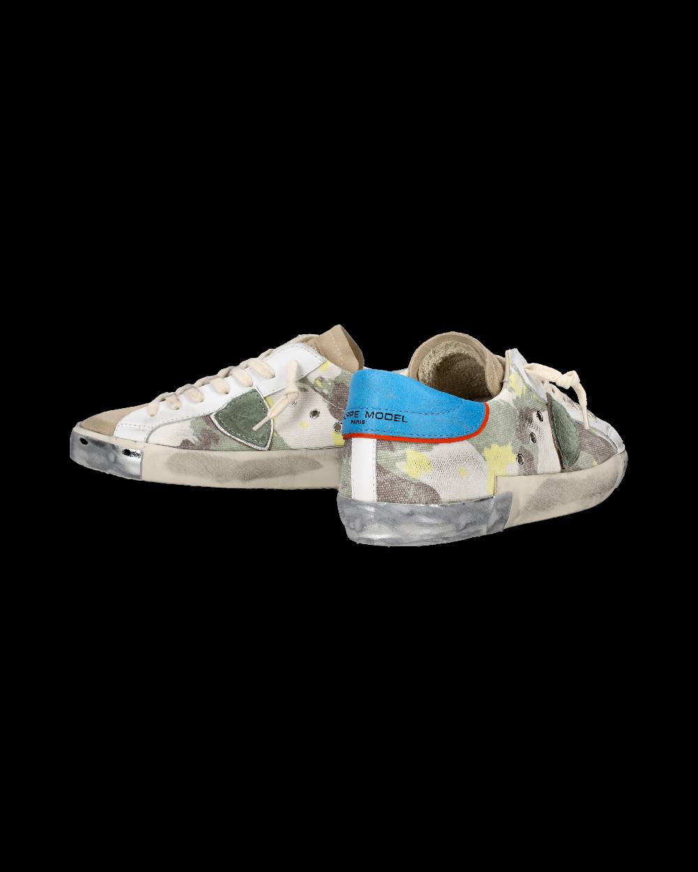 Philippe Model Sneaker basse Prsx uomo - verde e bluette Prezzo basso