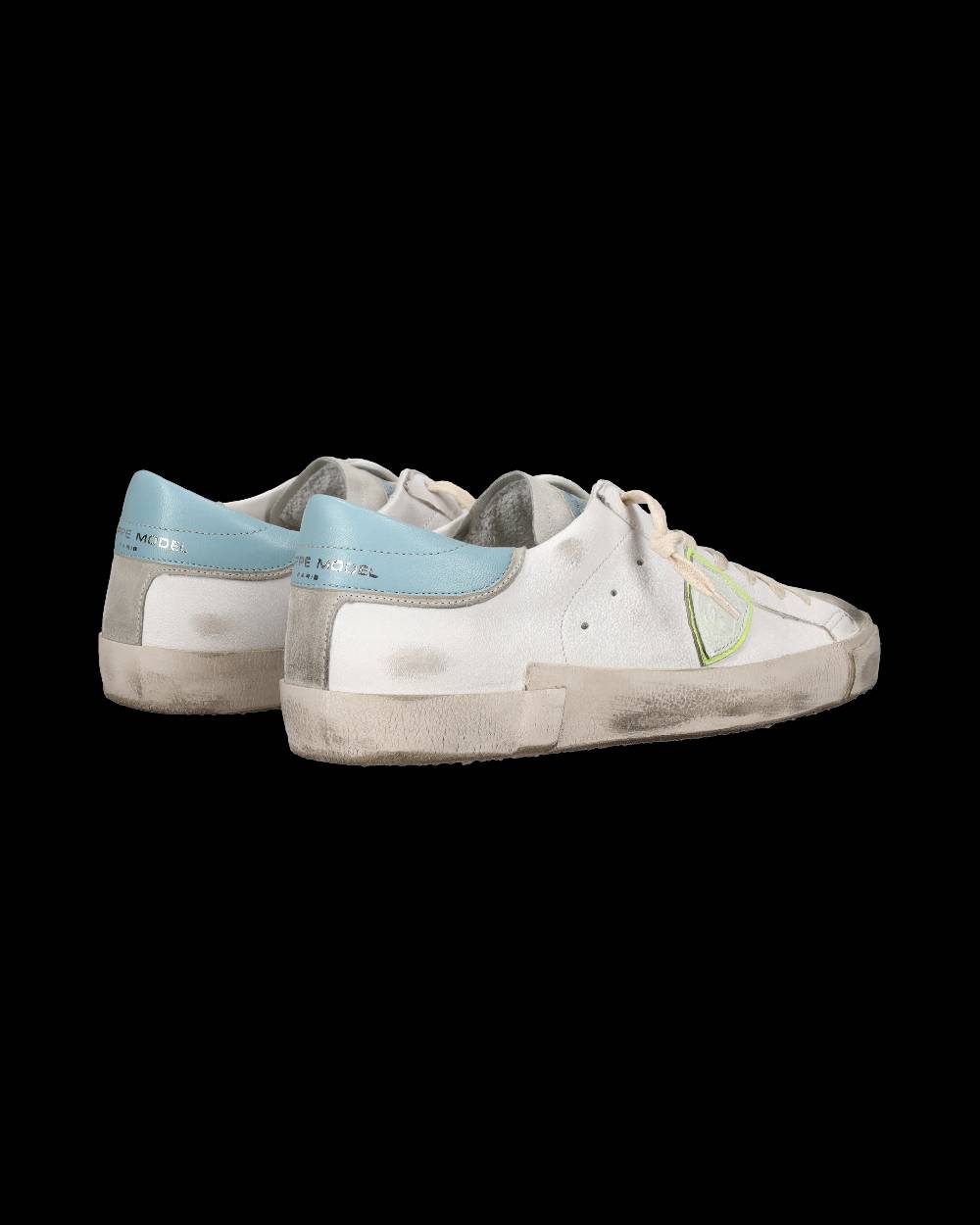 Philippe Model Sneaker basse Prsx uomo - bianco, grigio e azzurro Super Saving Price