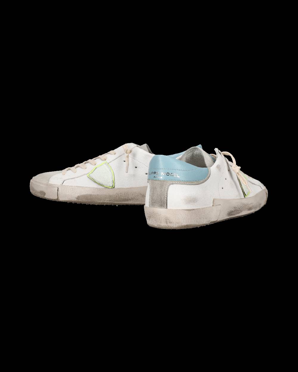 Philippe Model Sneaker basse Prsx uomo - bianco, grigio e azzurro Super Saving Price