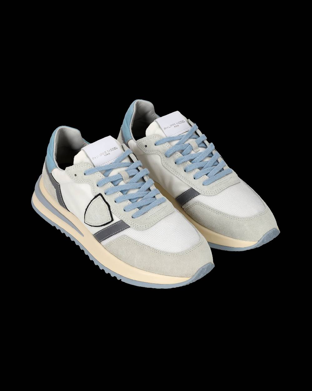 Philippe Model Sneakers Tropez 2.1 da Uomo Bianche in Tessuto Tecnico Rilascio limitato