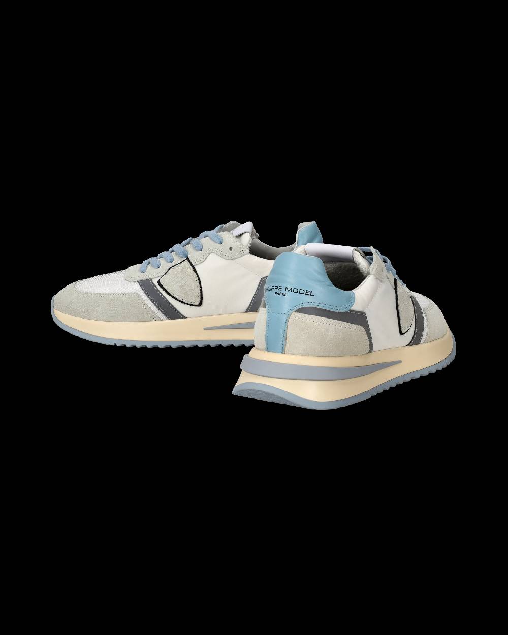 Philippe Model Sneakers Tropez 2.1 da Uomo Bianche in Tessuto Tecnico Rilascio limitato