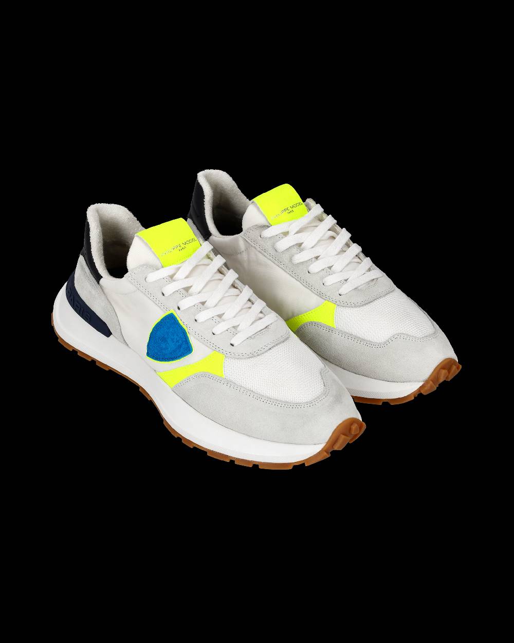 Philippe Model Sneakers Antibes Bianche Uomo in Tessuto Tecnico Ultimi due giorni