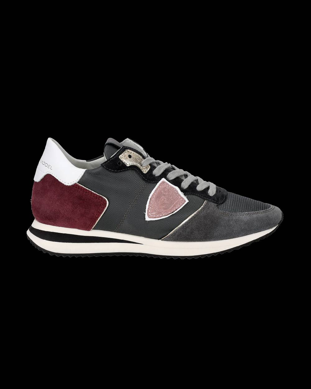 Philippe Model Sneakers Trpx Donna Nere in Tessuto Tecnico Fino al 60% di sconto
