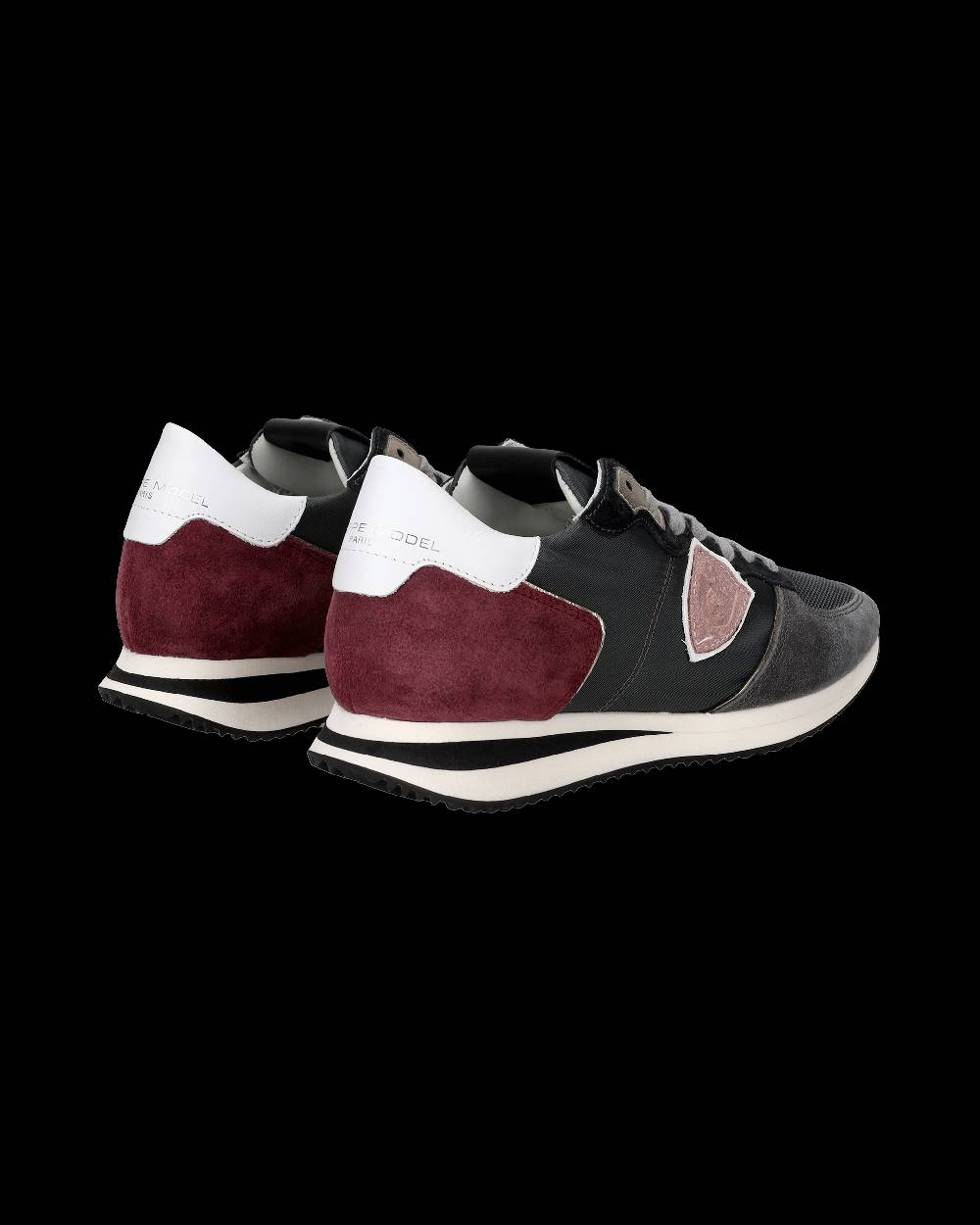 Philippe Model Sneakers Trpx Donna Nere in Tessuto Tecnico Fino al 60% di sconto