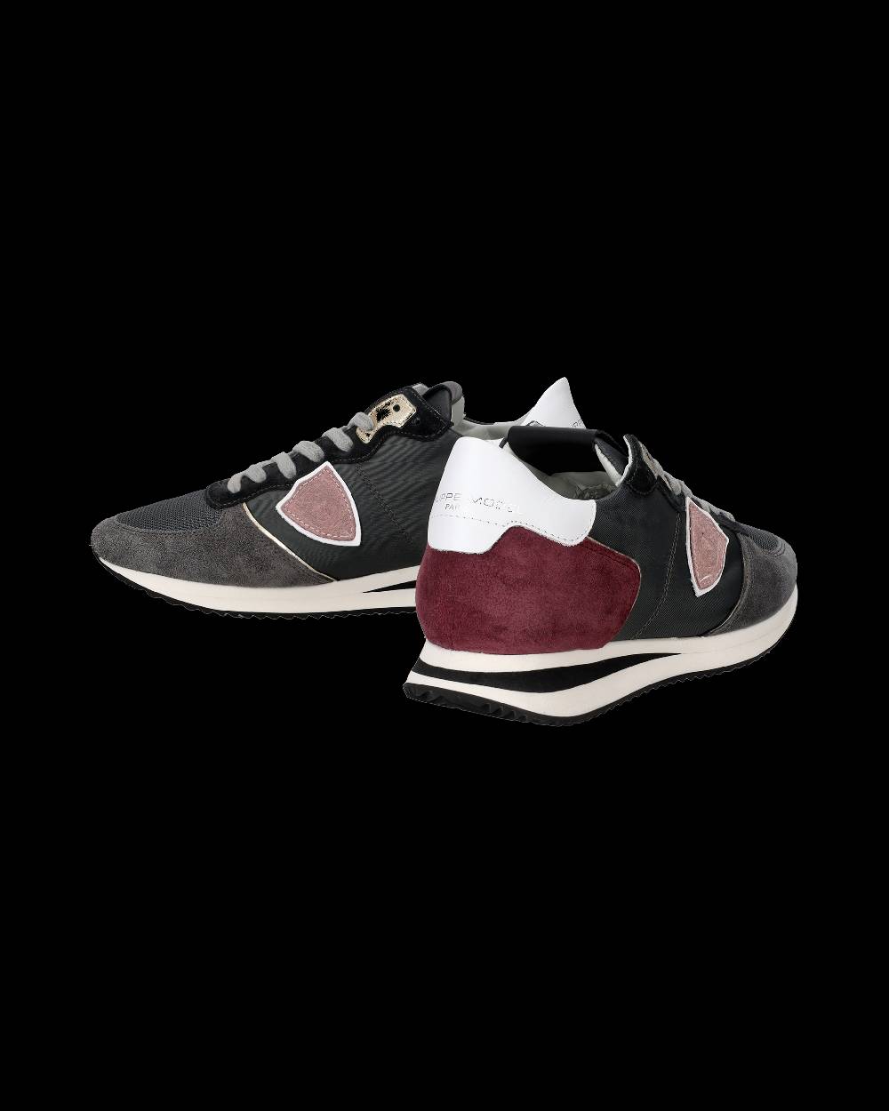 Philippe Model Sneakers Trpx Donna Nere in Tessuto Tecnico Fino al 60% di sconto