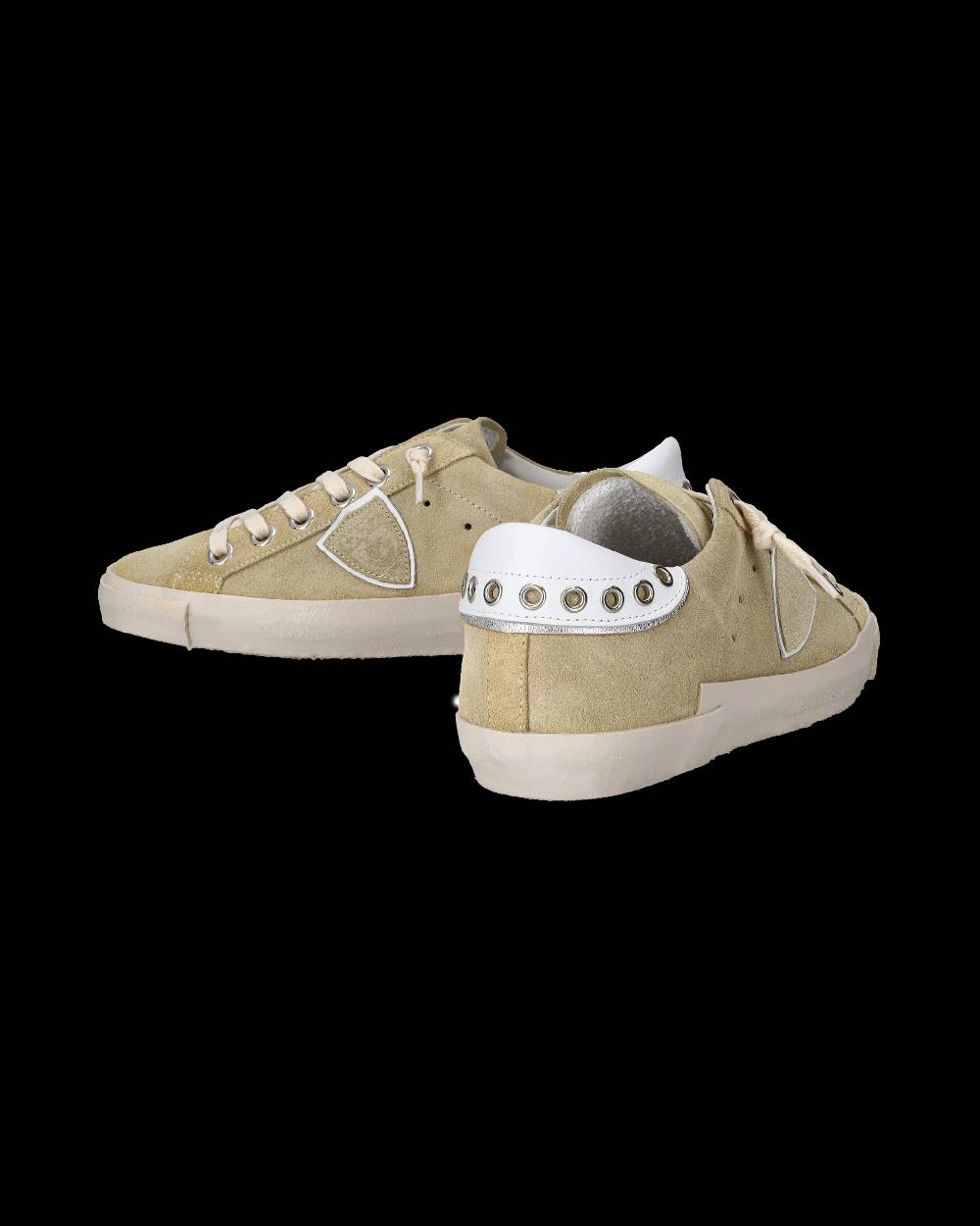 Philippe Model Sneakers Prsx da Donna Beige in Pelle Scamosciata Fino al 65% di sconto