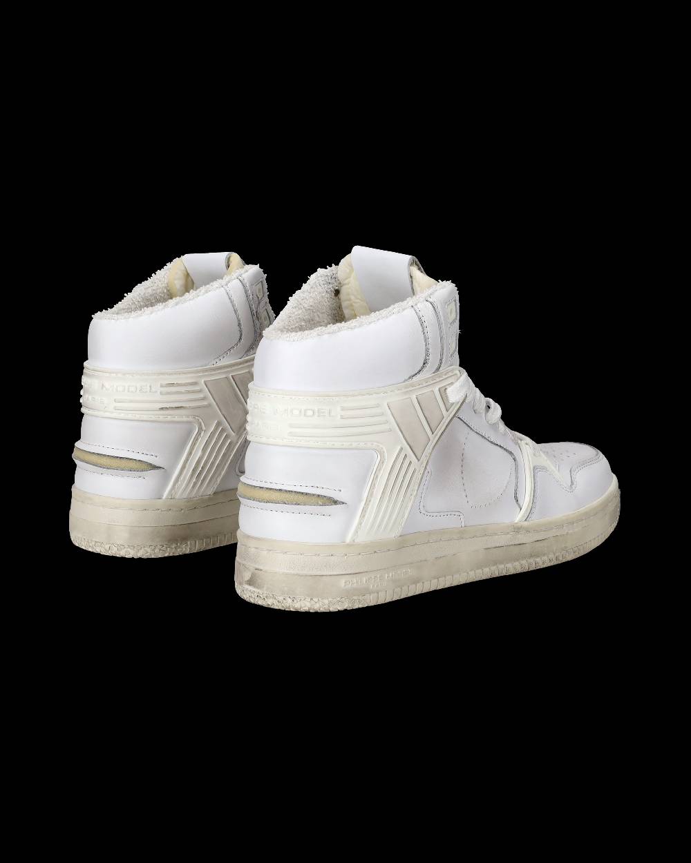 Philippe Model Sneakers Alte La Grande da Donna Bianche in Pelle Esporta salva