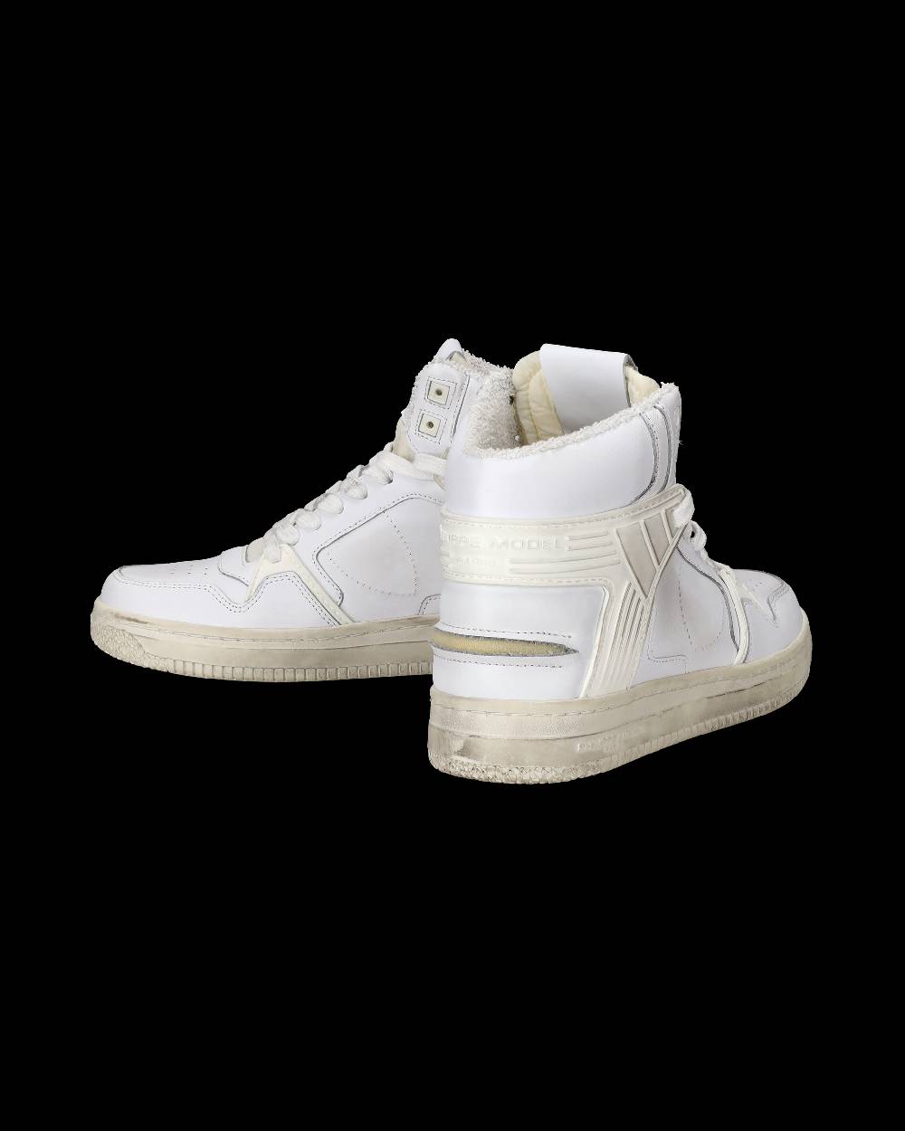 Philippe Model Sneakers Alte La Grande da Donna Bianche in Pelle Esporta salva
