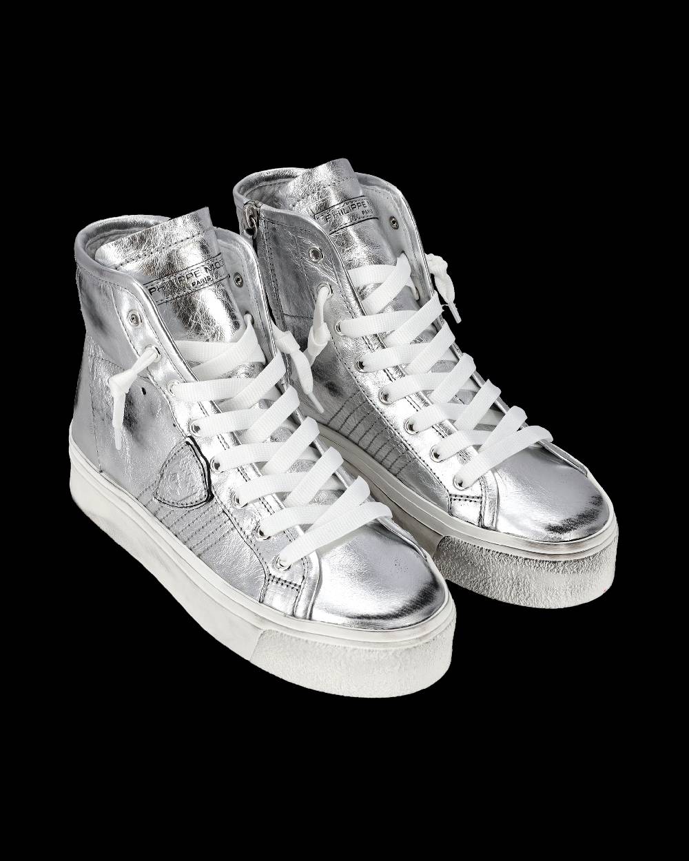 Philippe Model Sneaker alte Prsx Haute donna - argento Black Friday Prezzi