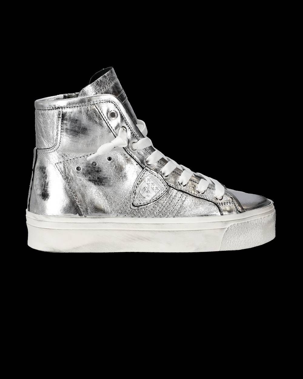 Philippe Model Sneaker alte Prsx Haute donna - argento Black Friday Prezzi