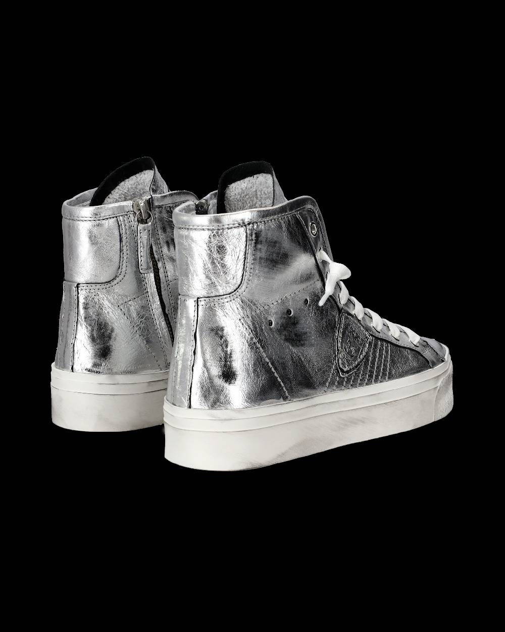 Philippe Model Sneaker alte Prsx Haute donna - argento Black Friday Prezzi