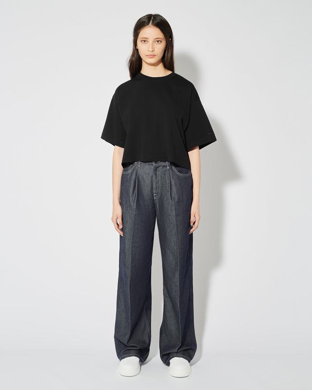 Philippe Model Jeans Charlotte da Donna Blu in Denim Vendita