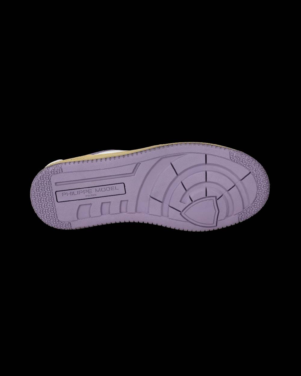 Philippe Model Sneakers Lyon da Donna con dettagli Glicine in Pelle Riciclata Consegna Veloce
