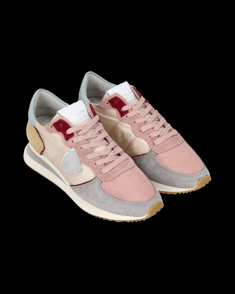 Philippe Model Sneaker running Trpx da donna - Bordeaux e rosa Outlet