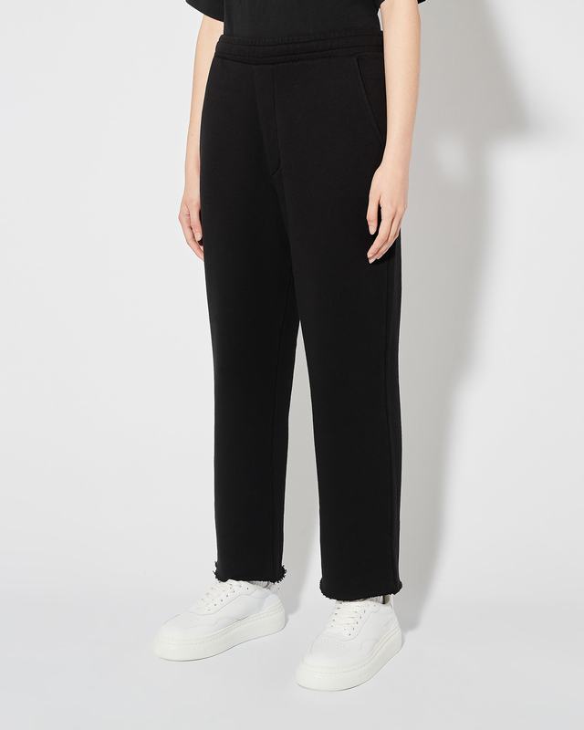 Philippe Model Pantaloni Claire da Donna Neri in Jersey In Vendita