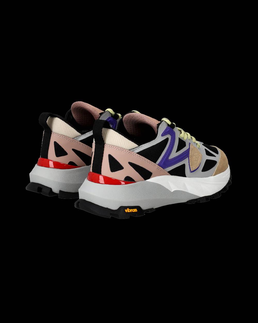 Philippe Model Sneaker basse Rocx donna - grigio, nero e violetto Offerte