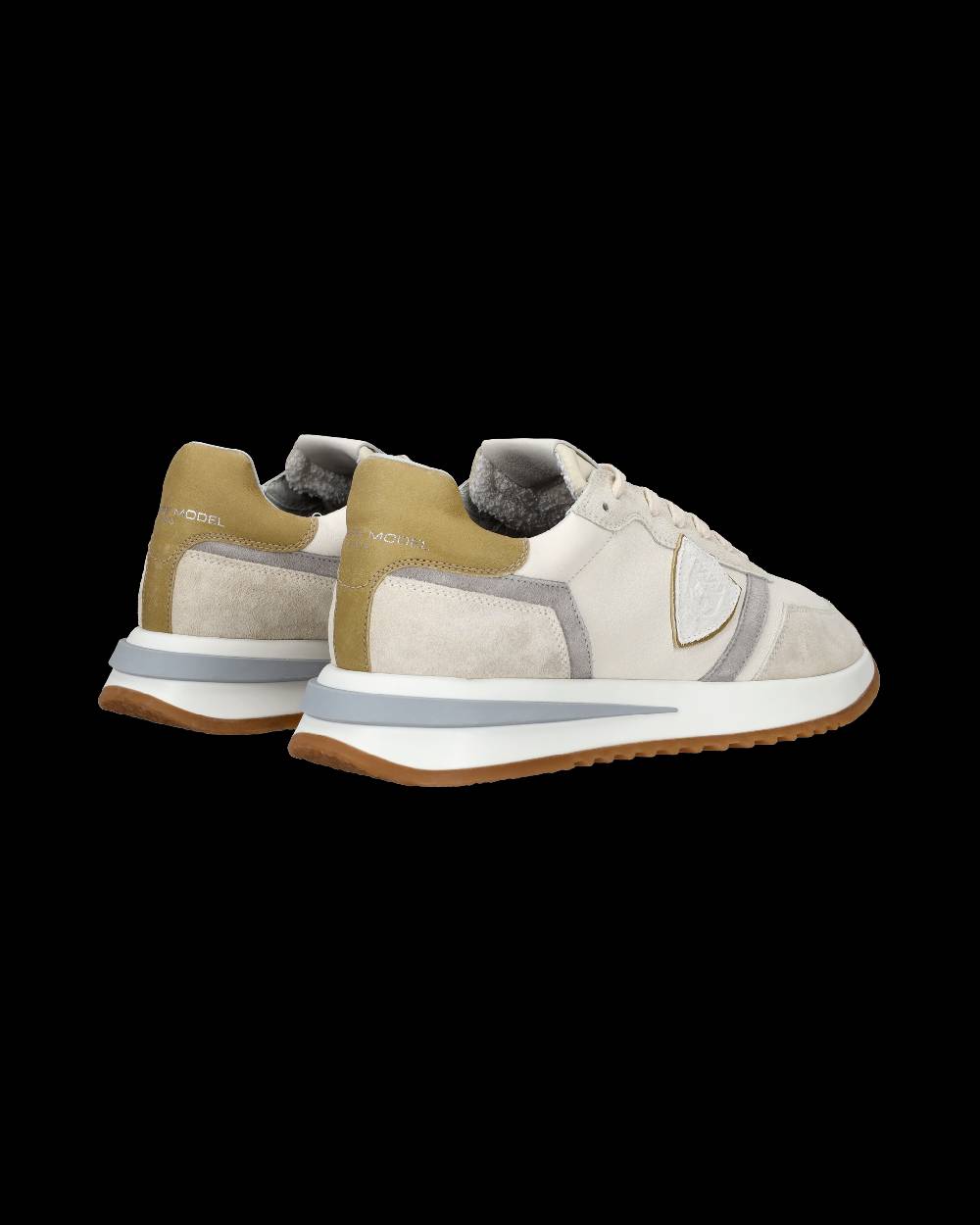 Philippe Model Sneaker bassa Tropez 2.1 uomo - bianco e senape Moda