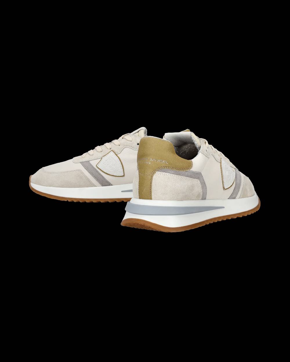 Philippe Model Sneaker bassa Tropez 2.1 uomo - bianco e senape Moda