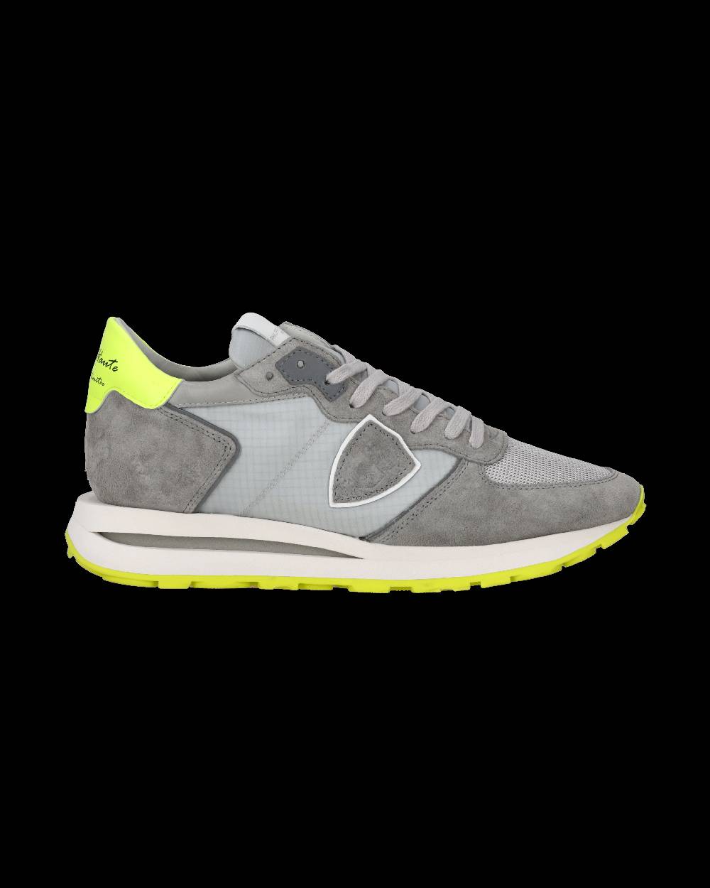 Philippe Model Sneaker basse Tropez Haute uomo - grigio e giallo Sconto di tempo limitato