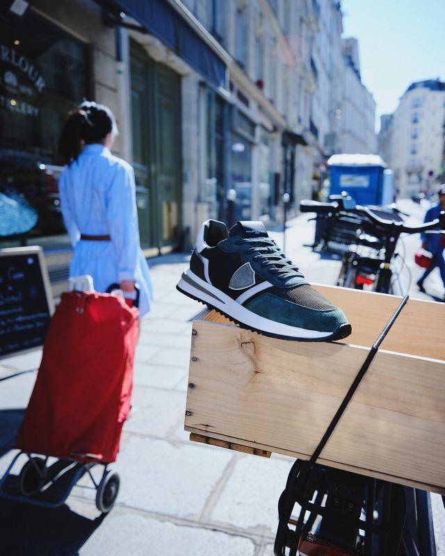 Philippe Model Sneaker basse Tropez 2.1 uomo - verde Offerta speciale