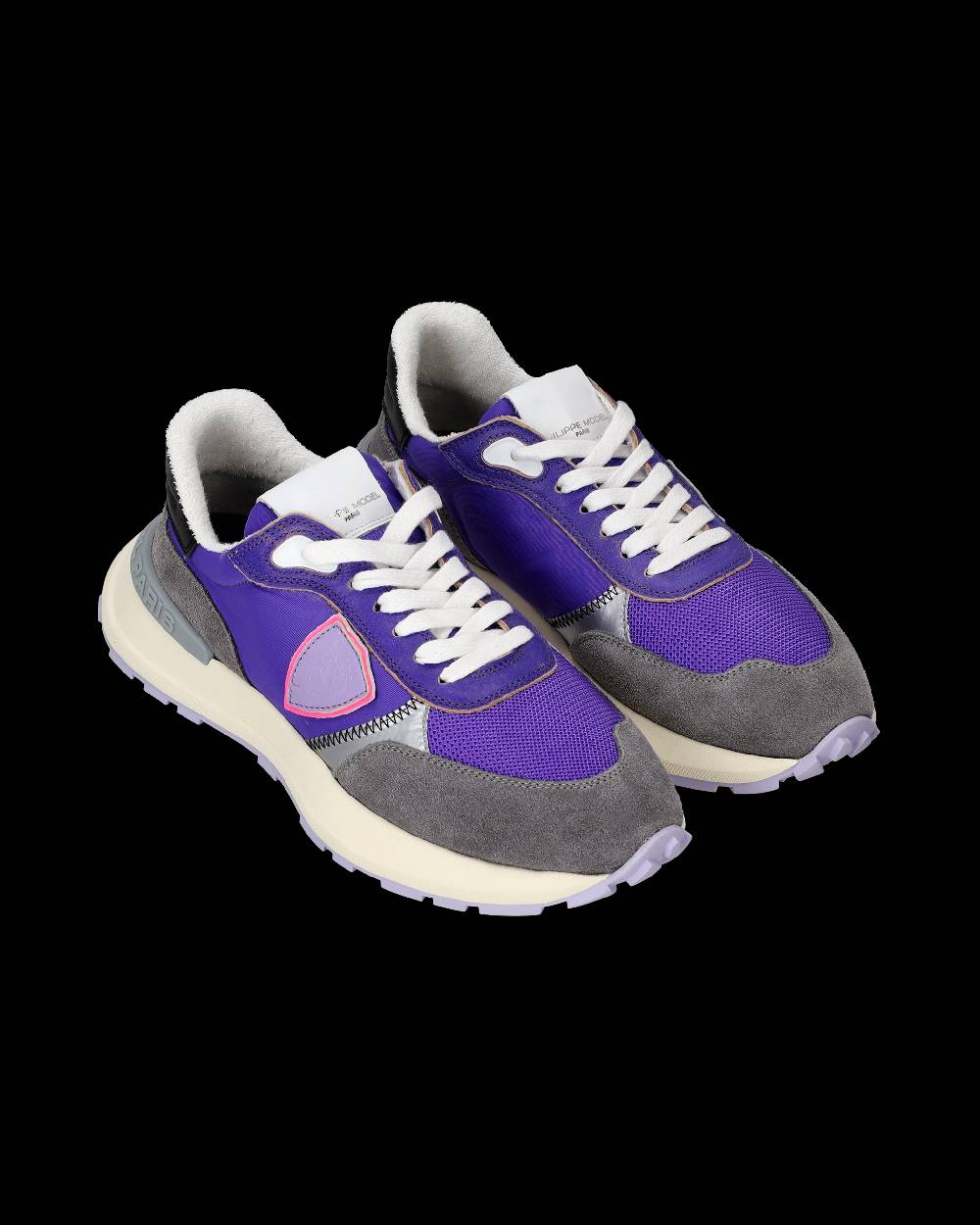 Philippe Model Sneaker running basse Antibes donna - viola e grigio Offerta Anniversario