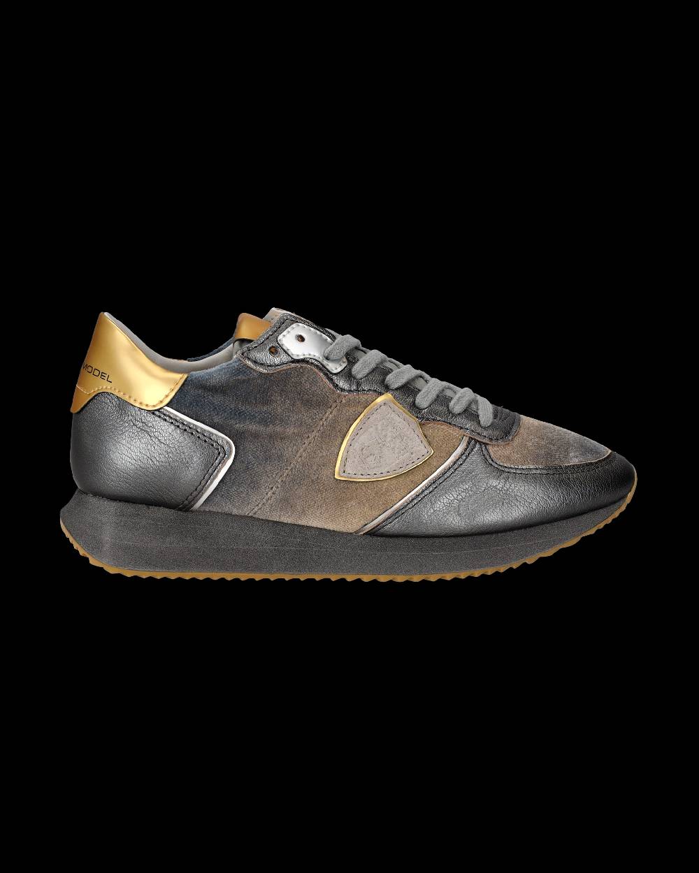 Philippe Model Sneaker basse Trpx donna - blu acqua e oro Offerta migliore