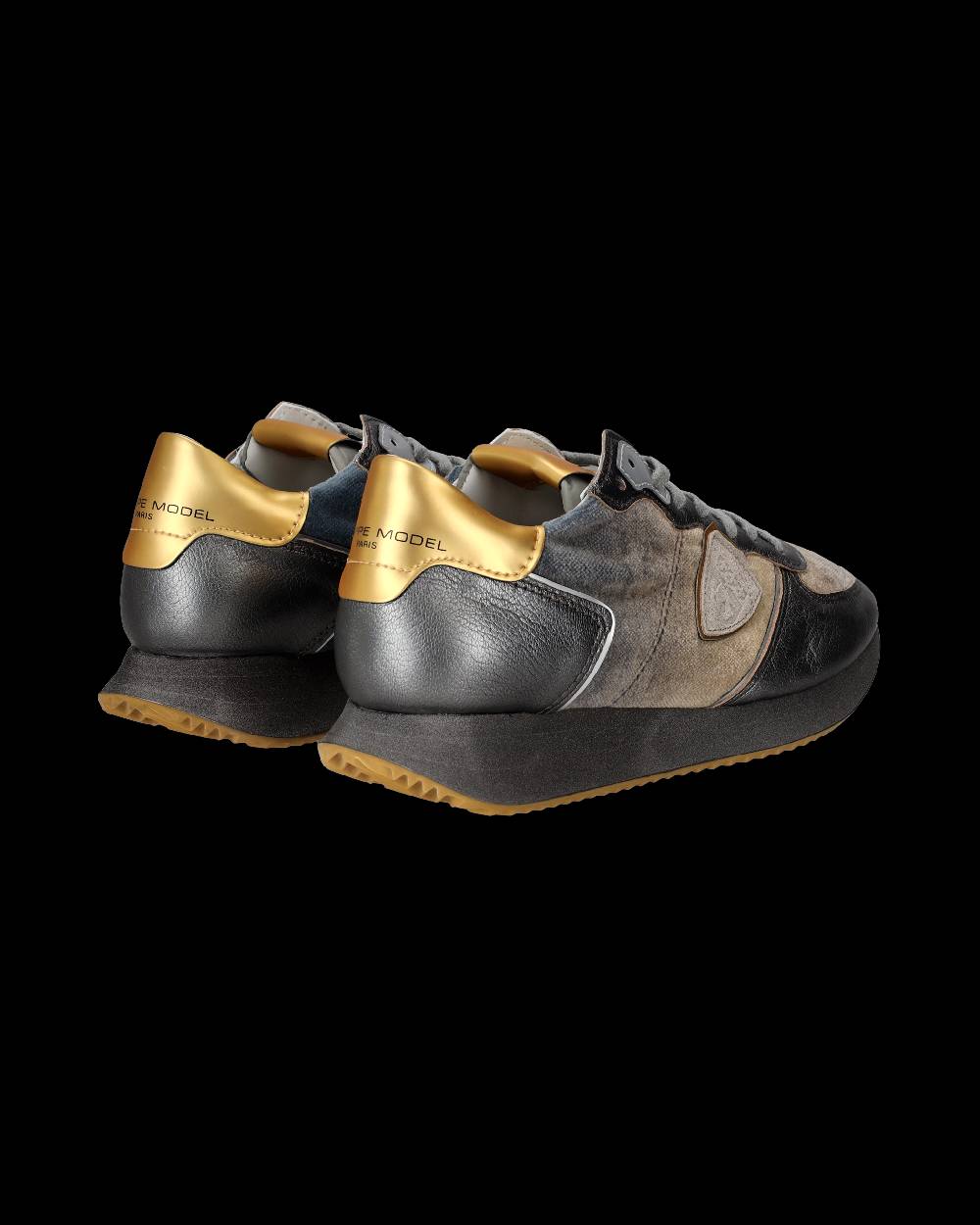Philippe Model Sneaker basse Trpx donna - blu acqua e oro Offerta migliore