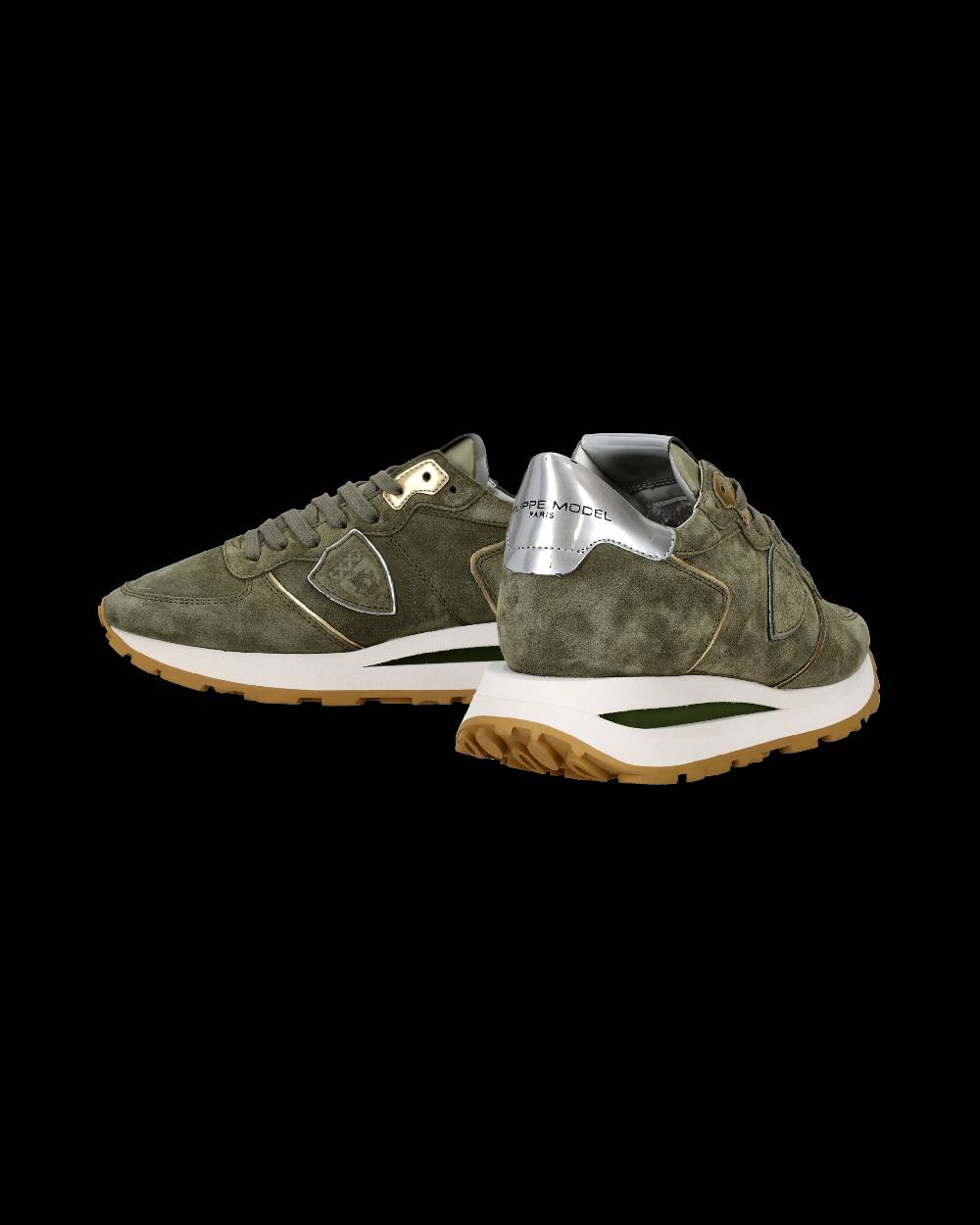Philippe Model Sneaker basse Tropez Haute donna - verde Offerte esclusive