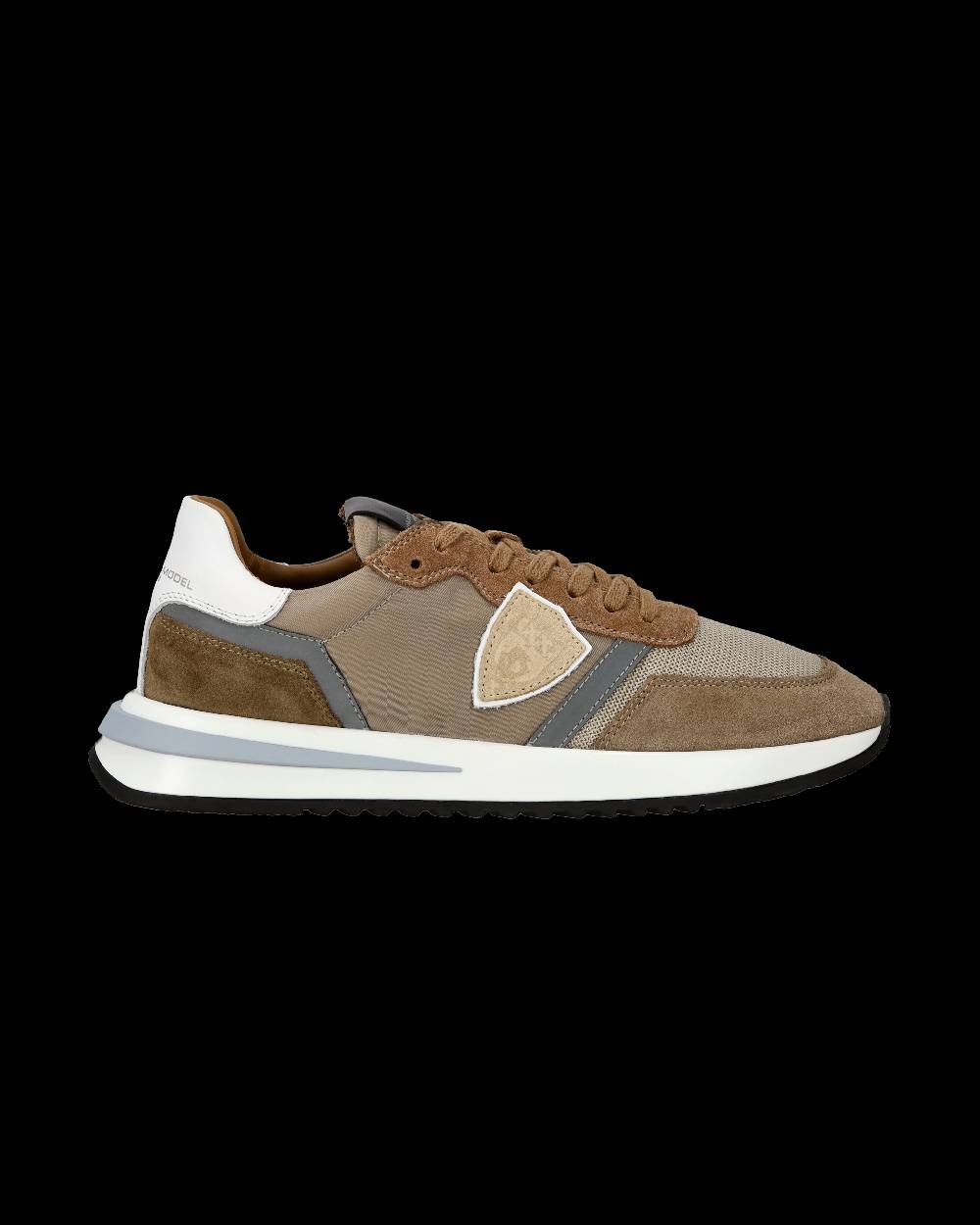 Philippe Model Sneaker casual Tropez 2.1 da uomo in nylon e pelle - Tortora Nuovi prodotti