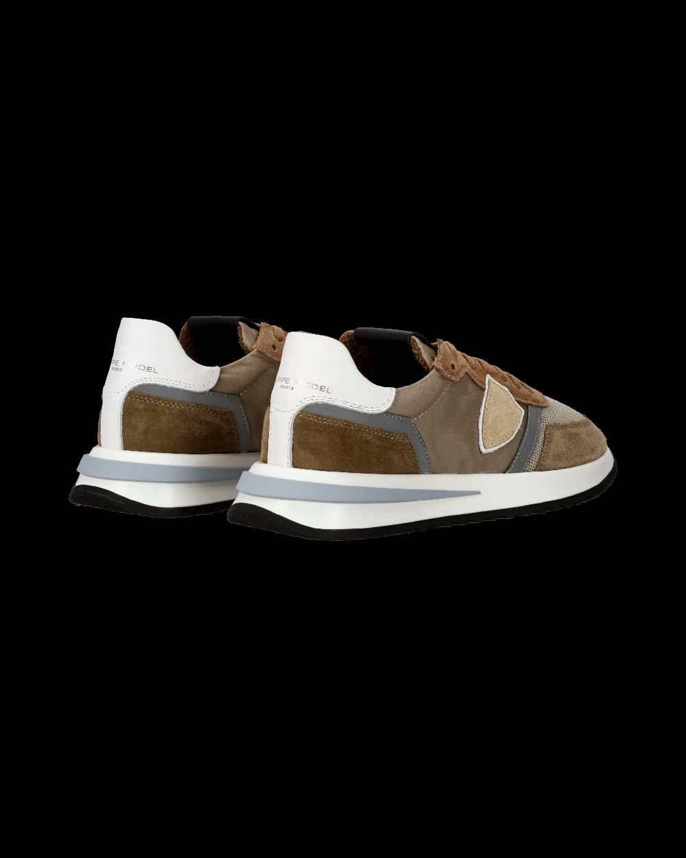 Philippe Model Sneaker casual Tropez 2.1 da uomo in nylon e pelle - Tortora Nuovi prodotti