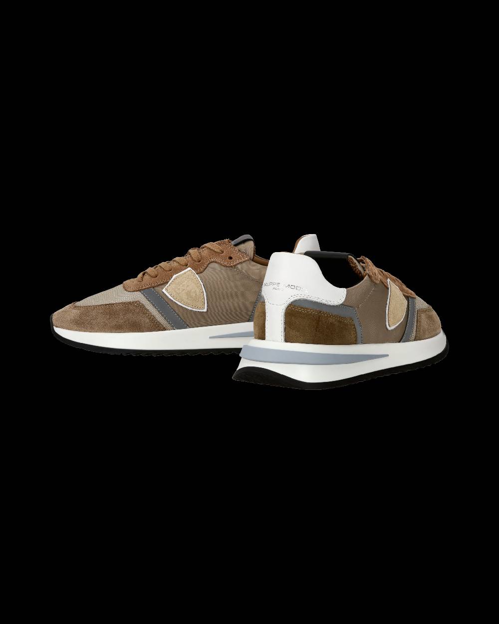 Philippe Model Sneaker casual Tropez 2.1 da uomo in nylon e pelle - Tortora Nuovi prodotti