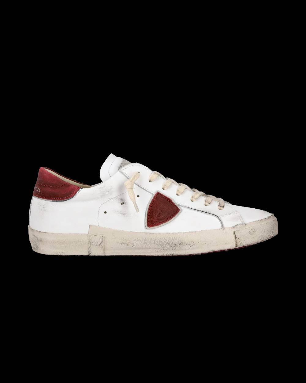 Philippe Model Sneaker casual Prsx da uomo in pelle - Bianco e rosso Bestseller