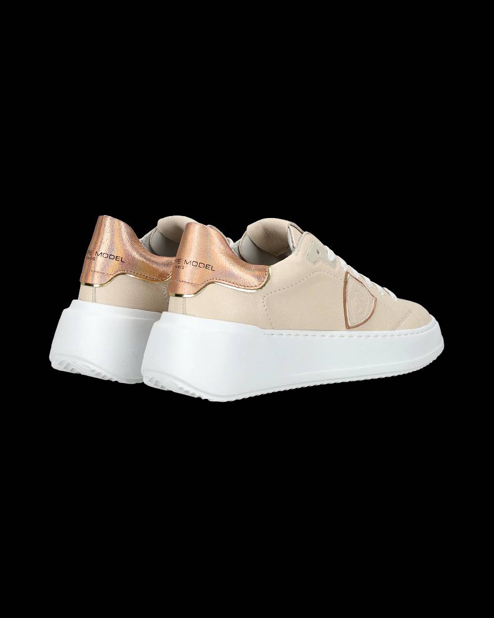 Philippe Model Sneaker bassa Tres Temple donna - rosa e nude Offerte stagionali