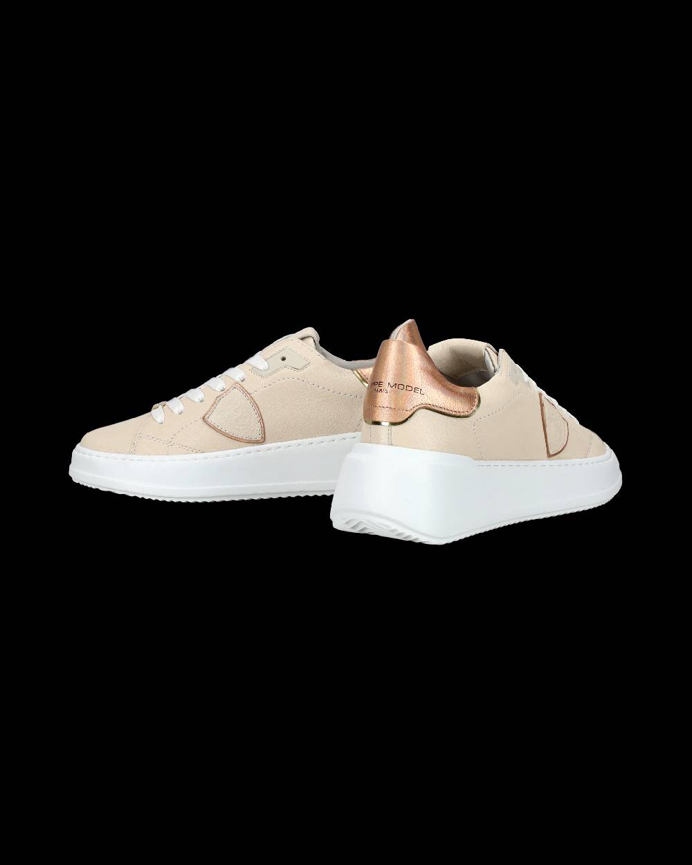 Philippe Model Sneaker bassa Tres Temple donna - rosa e nude Offerte stagionali