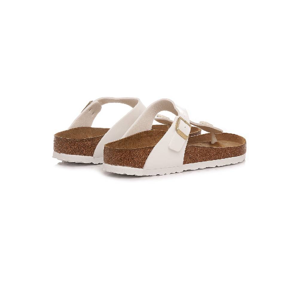 Birkenstock Ciabatte Donna Gizeh BS Patent White 1005299 Presa