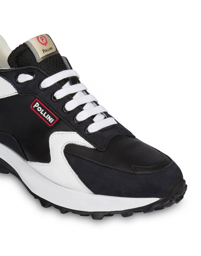 ﻿Pollini Sneakers Con Suola Chunky Bold Running Nero/nero/bianco/nero/senape Qualità