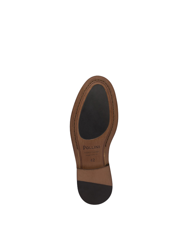 Pollini Derby In Vitello Abrasivato 1920 Nero Pezzi Unici