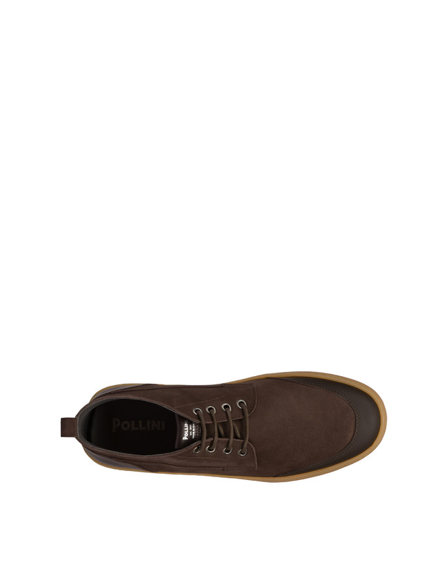 Pollini Derby In Nabuk Idro Hunter T.moro/t.moro Consegna Veloce