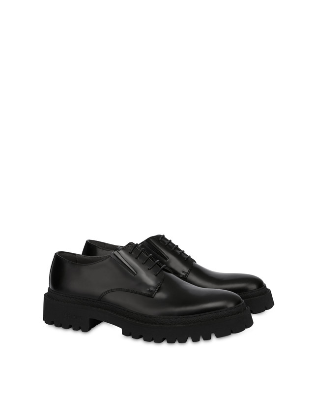 Pollini Derby In Vitello Abrasivato Royal Nero Novità