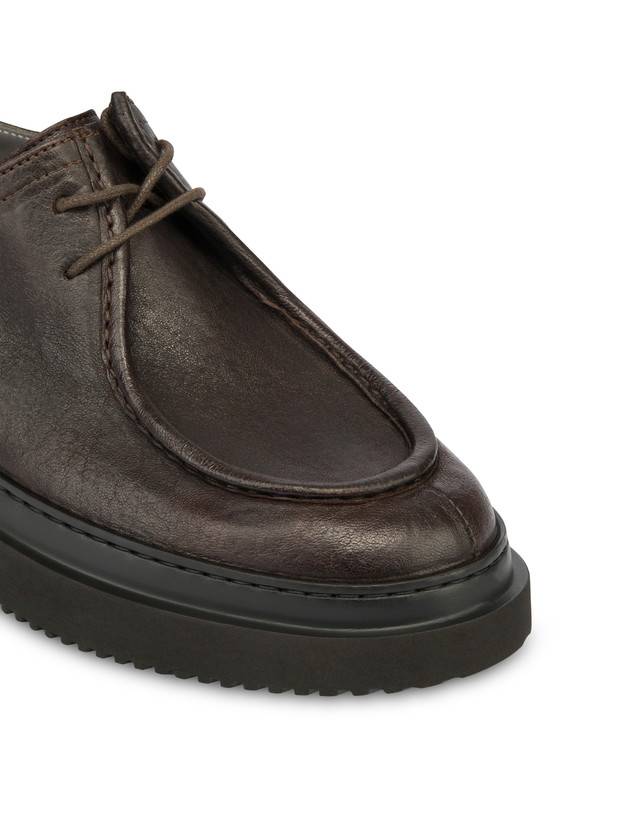 Pollini Derby In Crosta Ingrassata Convy T.moro Sconto