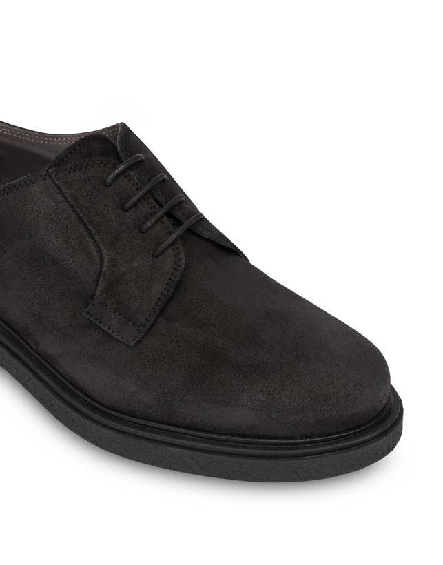 Pollini Derby In Crosta Cerata Gentlemen's Club Nero Economico