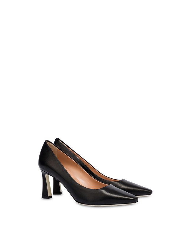 Pollini Décolleté In Nappa Cote D'azur Nero Saldi