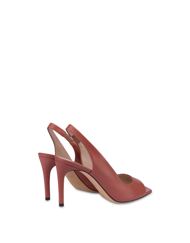Pollini Slingback In Nappa Attitude Nude Vendita Calda