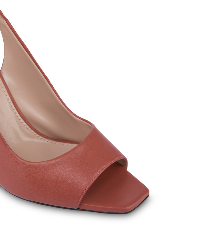 Pollini Slingback In Nappa Attitude Nude Vendita Calda