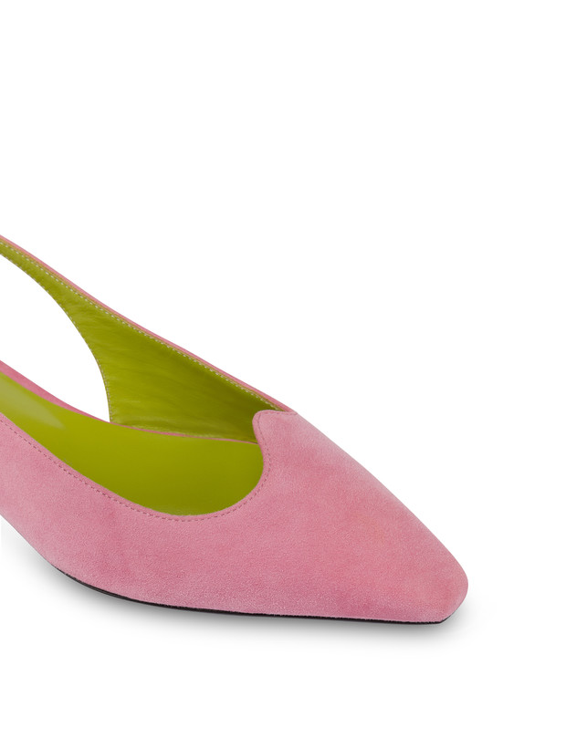 Pollini Ballerina Slingback In Nappa Cote D'azur Peonia Moda