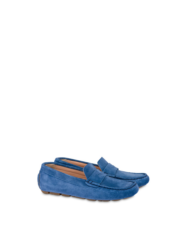 Pollini Mocassini Driver In Crosta Eazy Pool Vendita