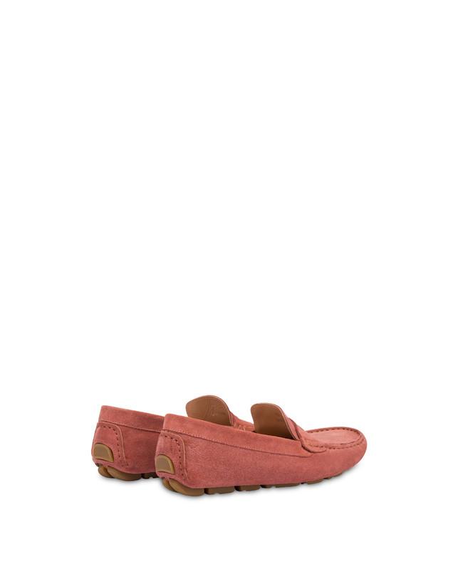 Pollini Mocassini Driver In Crosta Eazy Peonia Spedizione Gratuita